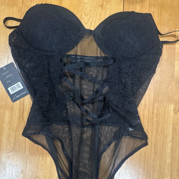 Elegant Black and Silver Studded Dress - Picture 3 of 6